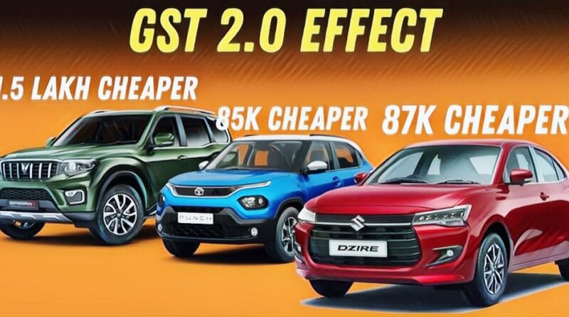 GST 2.0 Car Price Cut
